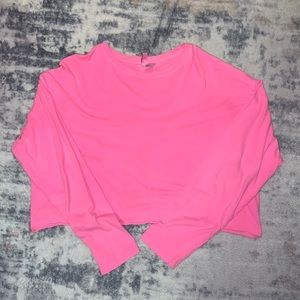 HOT PINK CROP TOP